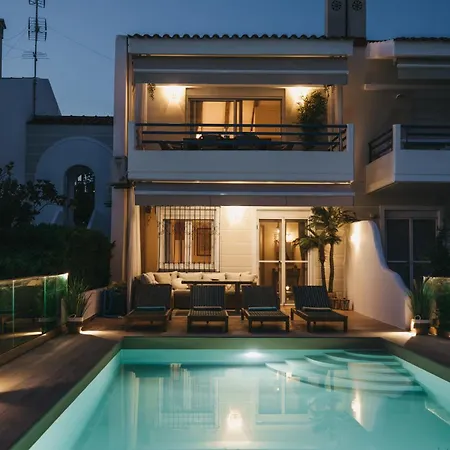 Vila Halkidiki Boho Heated Pool House