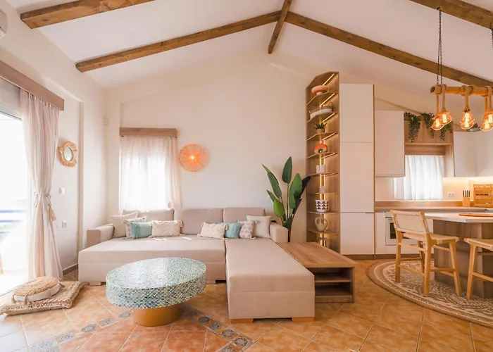 Halkidiki Boho Heated Pool House Villa Gerakini