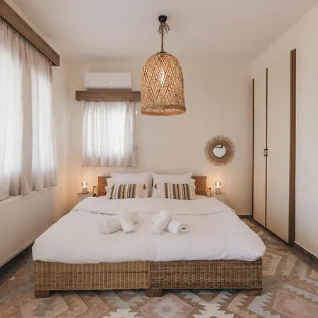 Halkidiki Boho Heated Pool House Gerakini