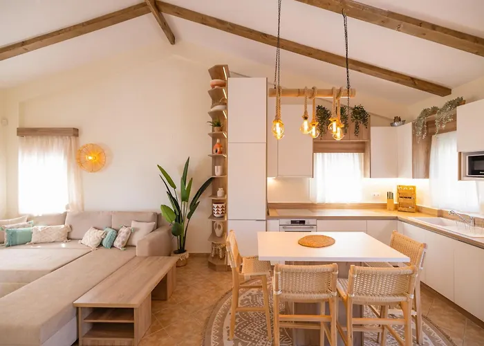 Halkidiki Boho Heated Pool House * 基拉奇尼