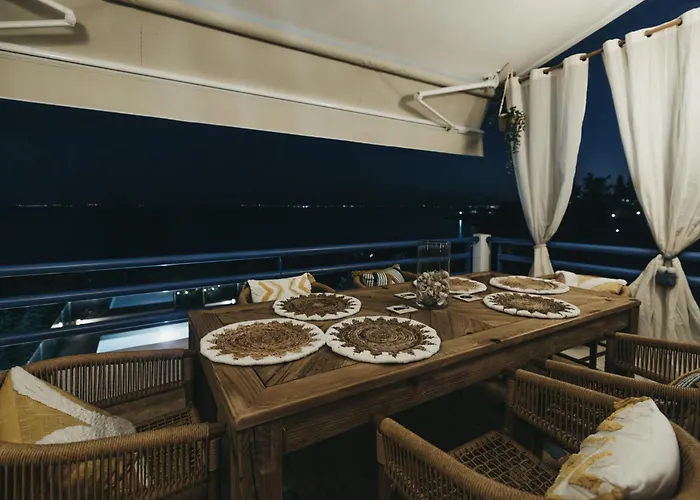 Halkidiki Boho Heated Pool House * 基拉奇尼