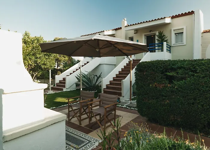 别墅 Halkidiki Boho Heated Pool House *