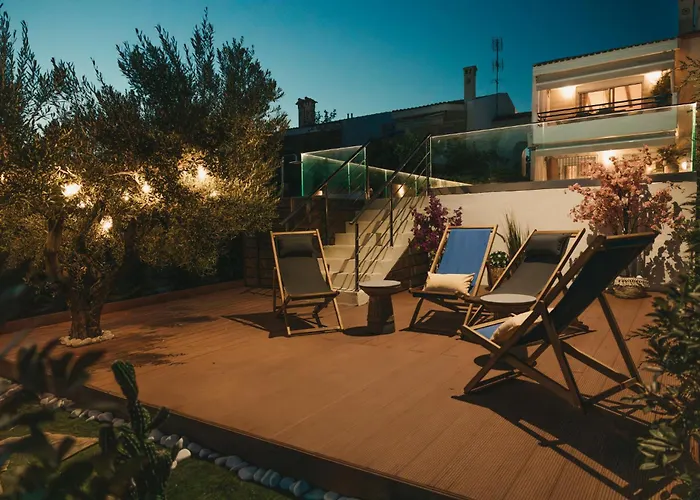 Halkidiki Boho Heated Pool House فيلة غيراكيني