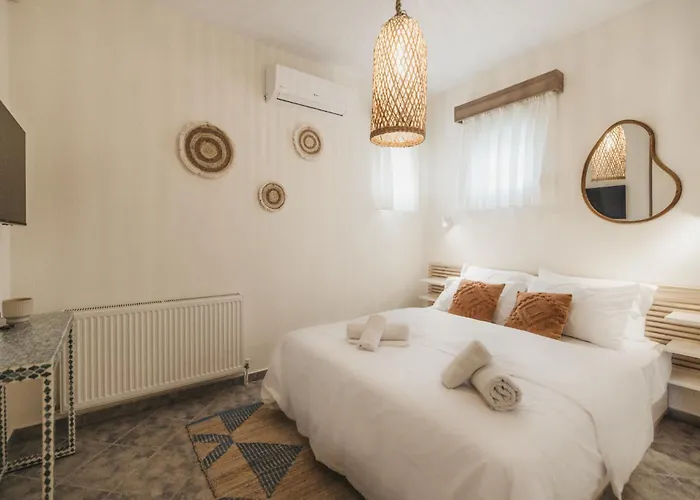 Halkidiki Boho Heated Pool House 基拉奇尼