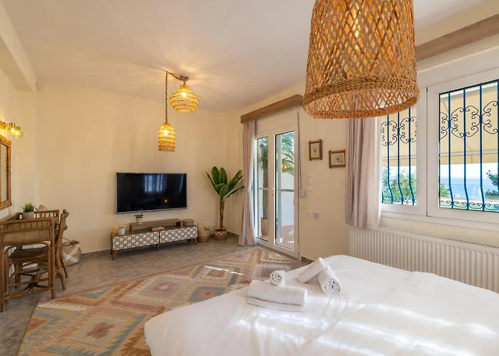 Halkidiki Boho Heated Pool House 别墅 基拉奇尼