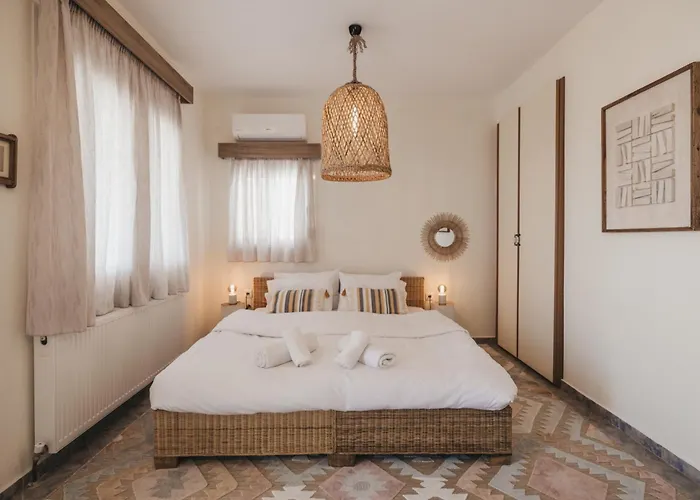 Halkidiki Boho Heated Pool House غيراكيني