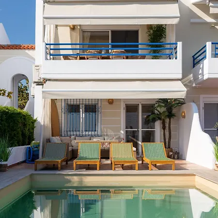 Halkidiki Boho Heated Pool House * 게라크니