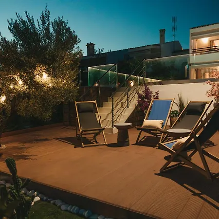 Halkidiki Boho Heated Pool House 빌라 게라크니