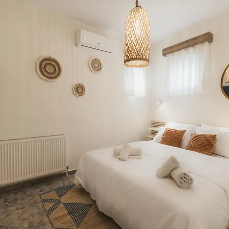 Halkidiki Boho Heated Pool House 게라크니