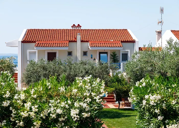 Halkidiki Boho Heated Pool House Villa Gerakini