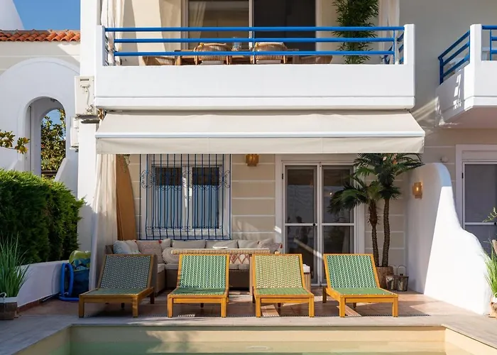 Halkidiki Boho Heated Pool House * Gerakini