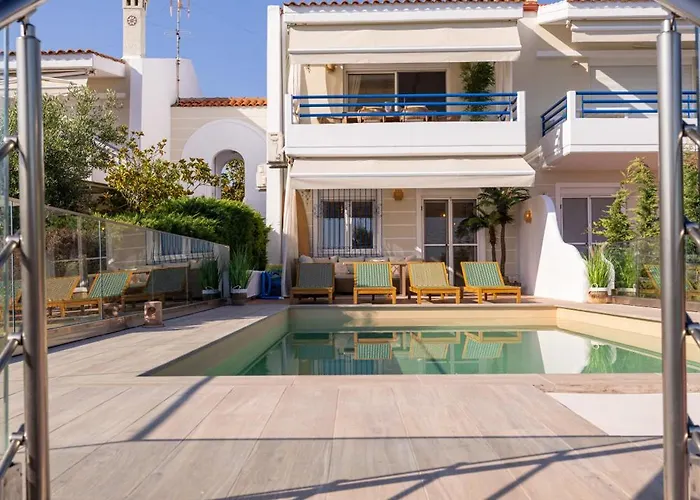 Halkidiki Boho Heated Pool House * Gerakini