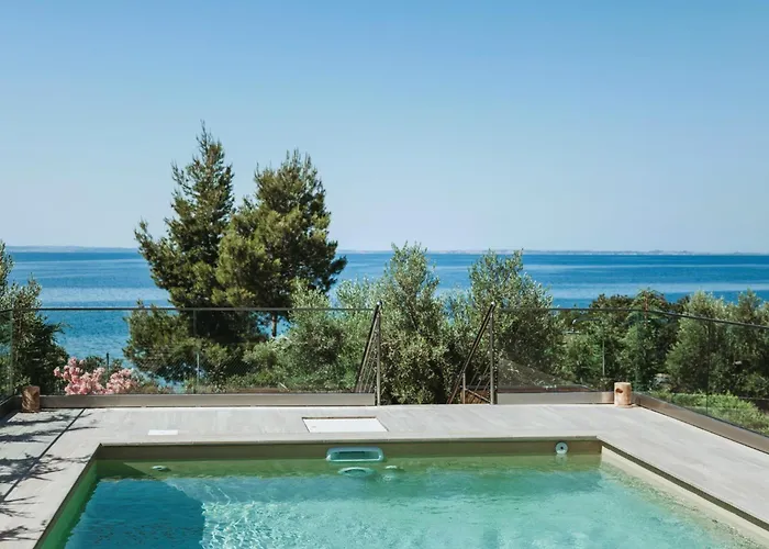 Villa Halkidiki Boho Heated Pool House *